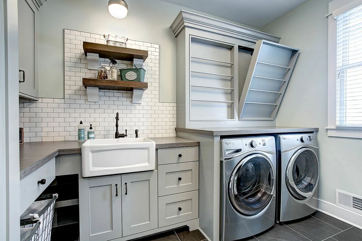 Chic Laundry Room Decoration Ideas