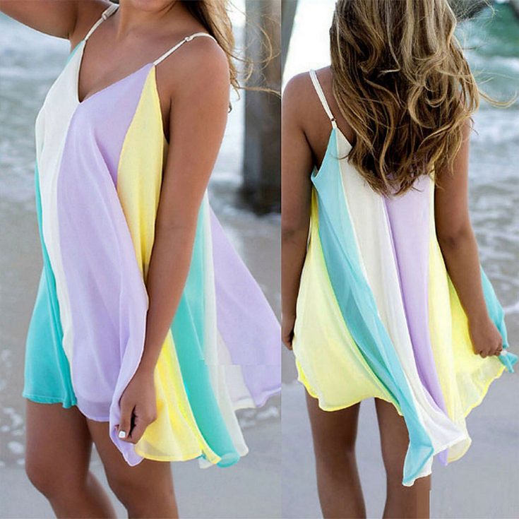 Wonderful Colorful Beach Fashion Ideas