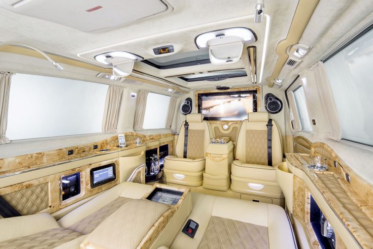 Amazing Mercedes Luxury Van Interior Ideas