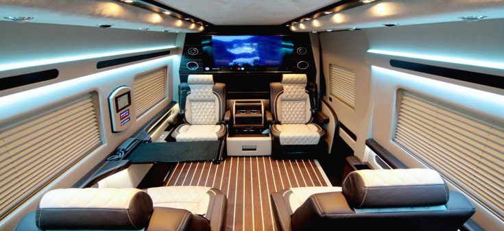 Stunning Mercedes Sprinter Conversion Interior