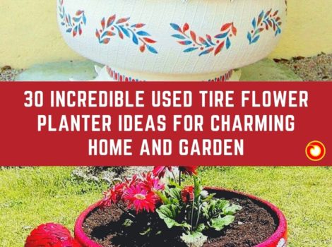 30 Incredible Used Tire Flower Planter Ideas For Charming Home and Garden