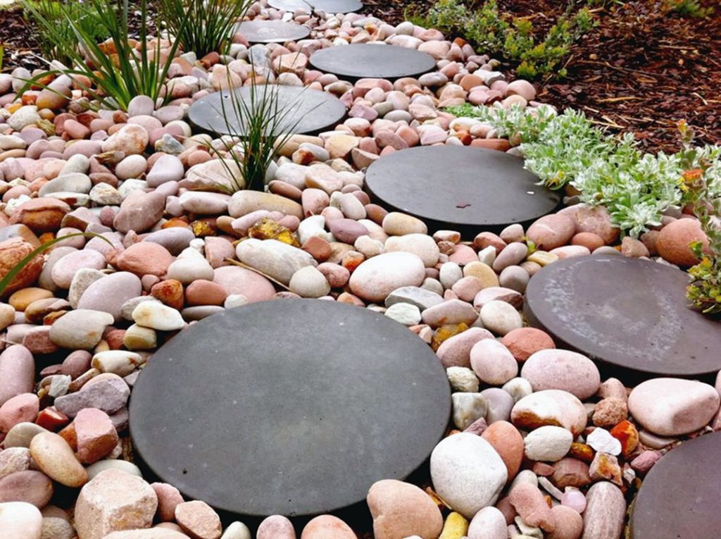Attractive Garden Stepping Stones
