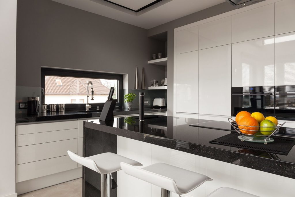 Elegant Monochrome Kitchen Design Ideas