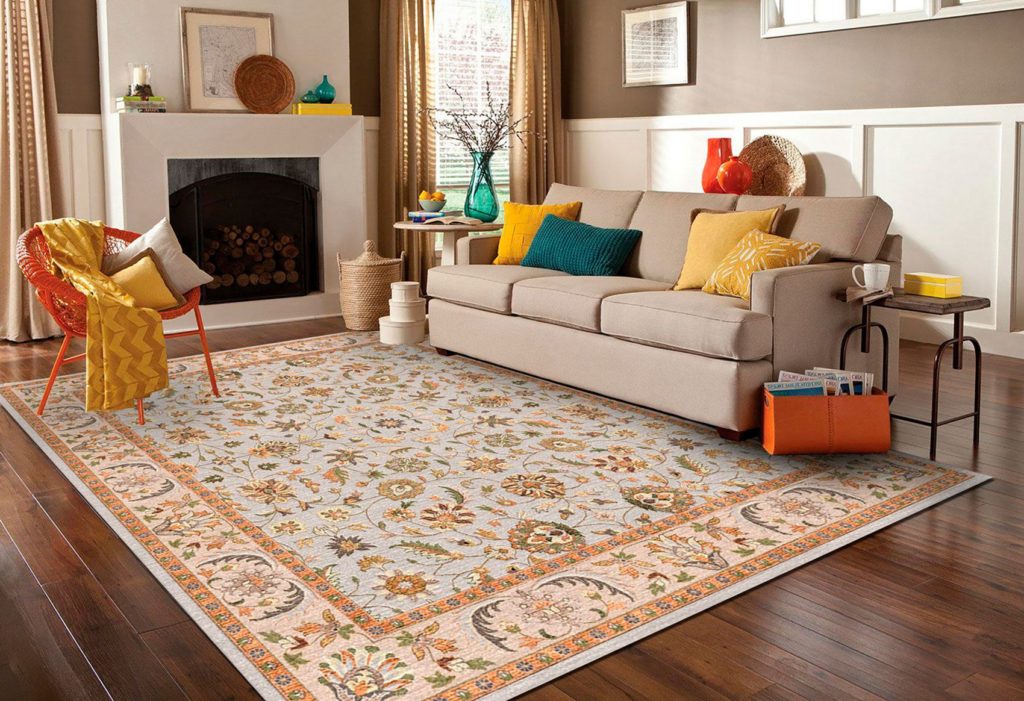 Comfortable Living Room Carpet Ideas