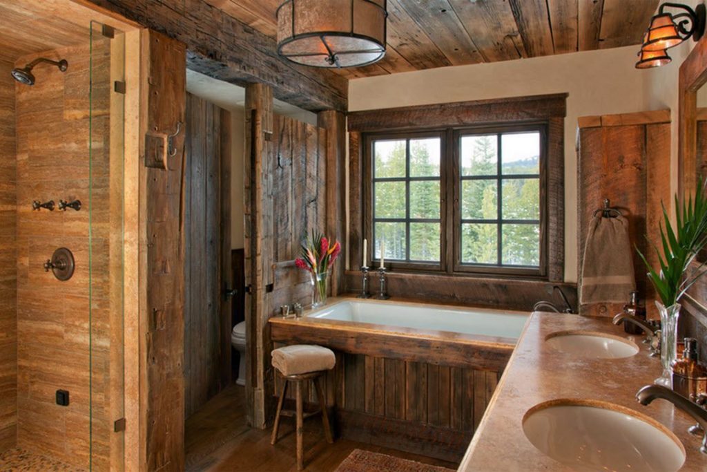Fabulous Rustic Bathroom Design