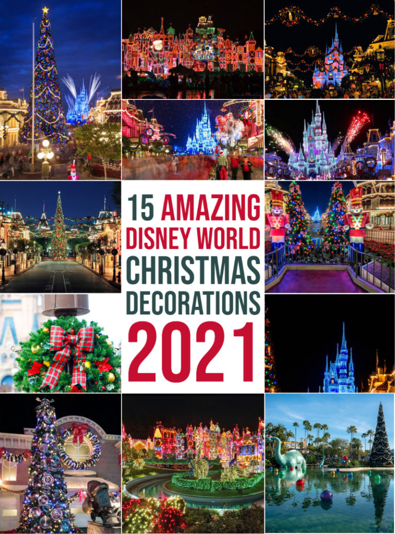 15 Amazing Disney World Christmas Decorations 2021