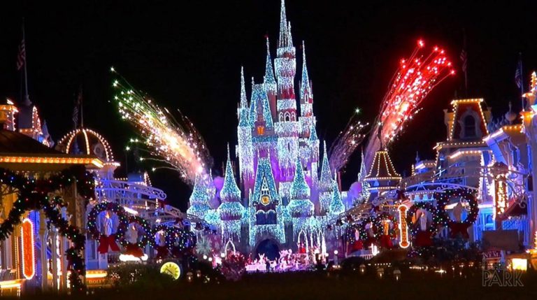 Walt Disney World Christmas source Twitter