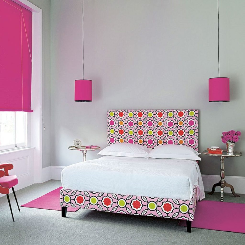 Minimalist Bedroom Design Pink Color