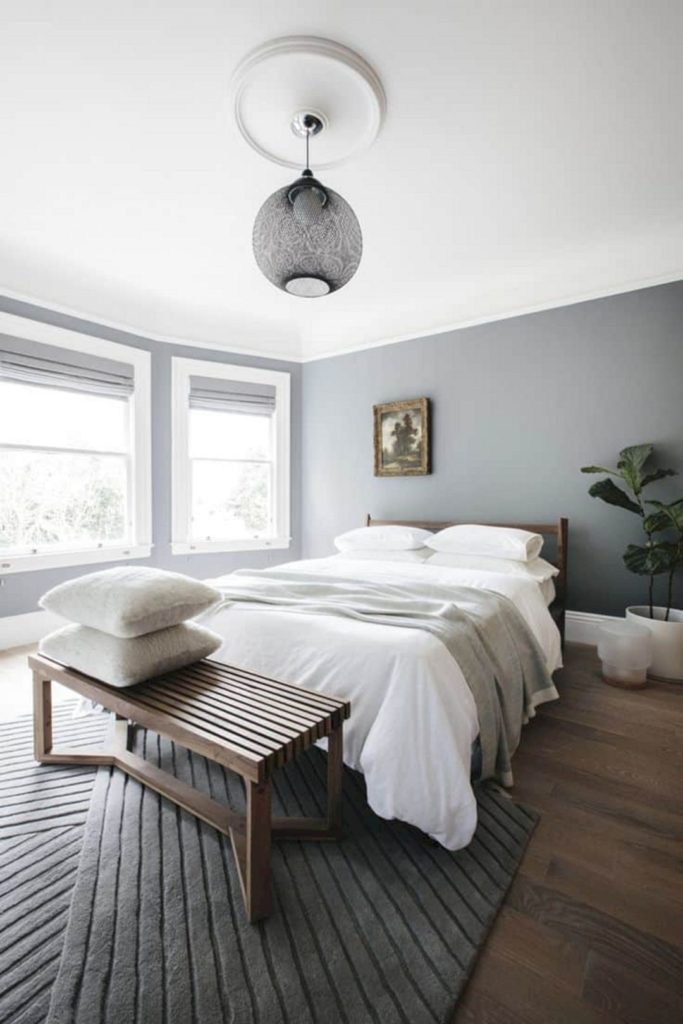 Stylized Minimalist Bedroom Design
