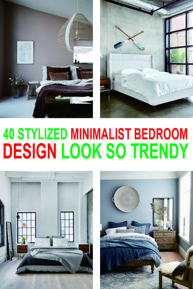 Trendy Minimalist Bedroom Design Ideas