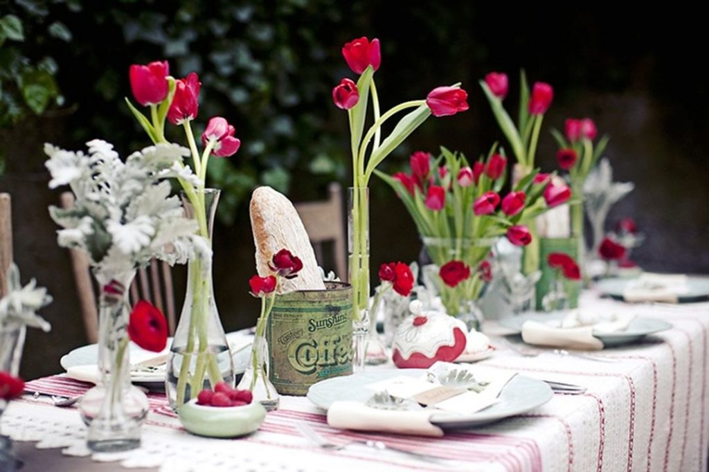 Fresh Spring Wedding Table Decor Ideas 