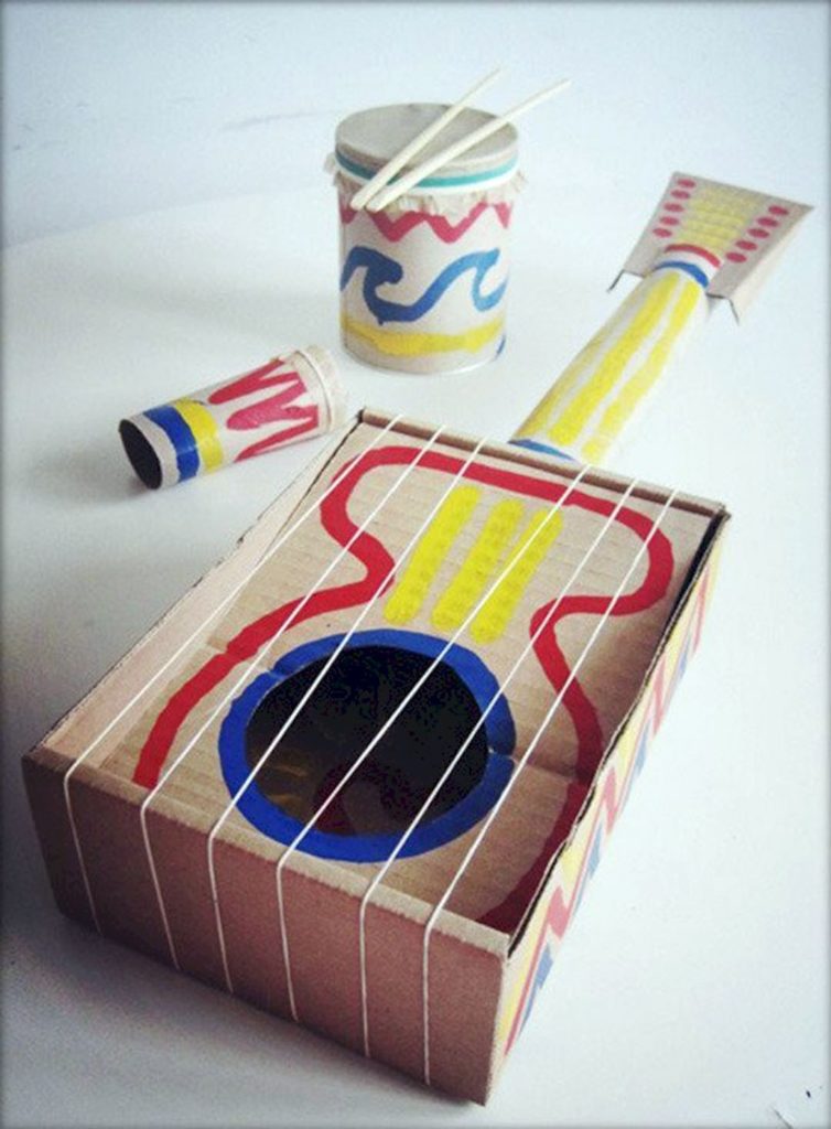 Guitar Craft Cardboard Ideas